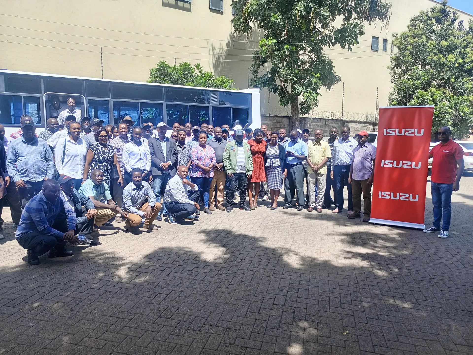 County Link Sacco Members Visit To Isuzu East Africa
